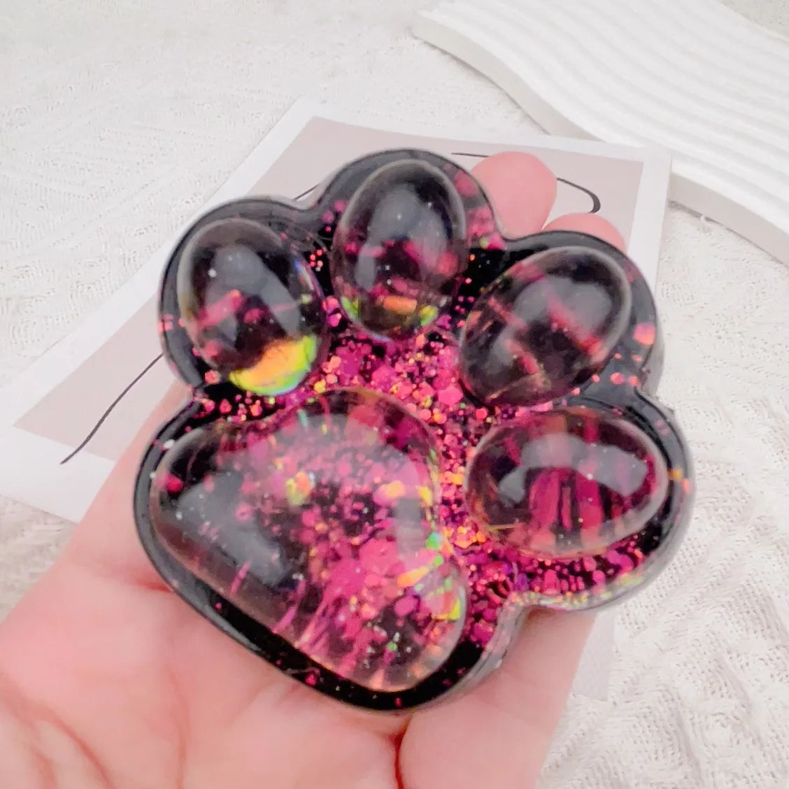 Rainbow Cat Paw