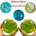 Crystal Green Apple Stress Ball